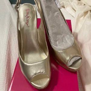 Lilly Pulitzer wedges - brand new